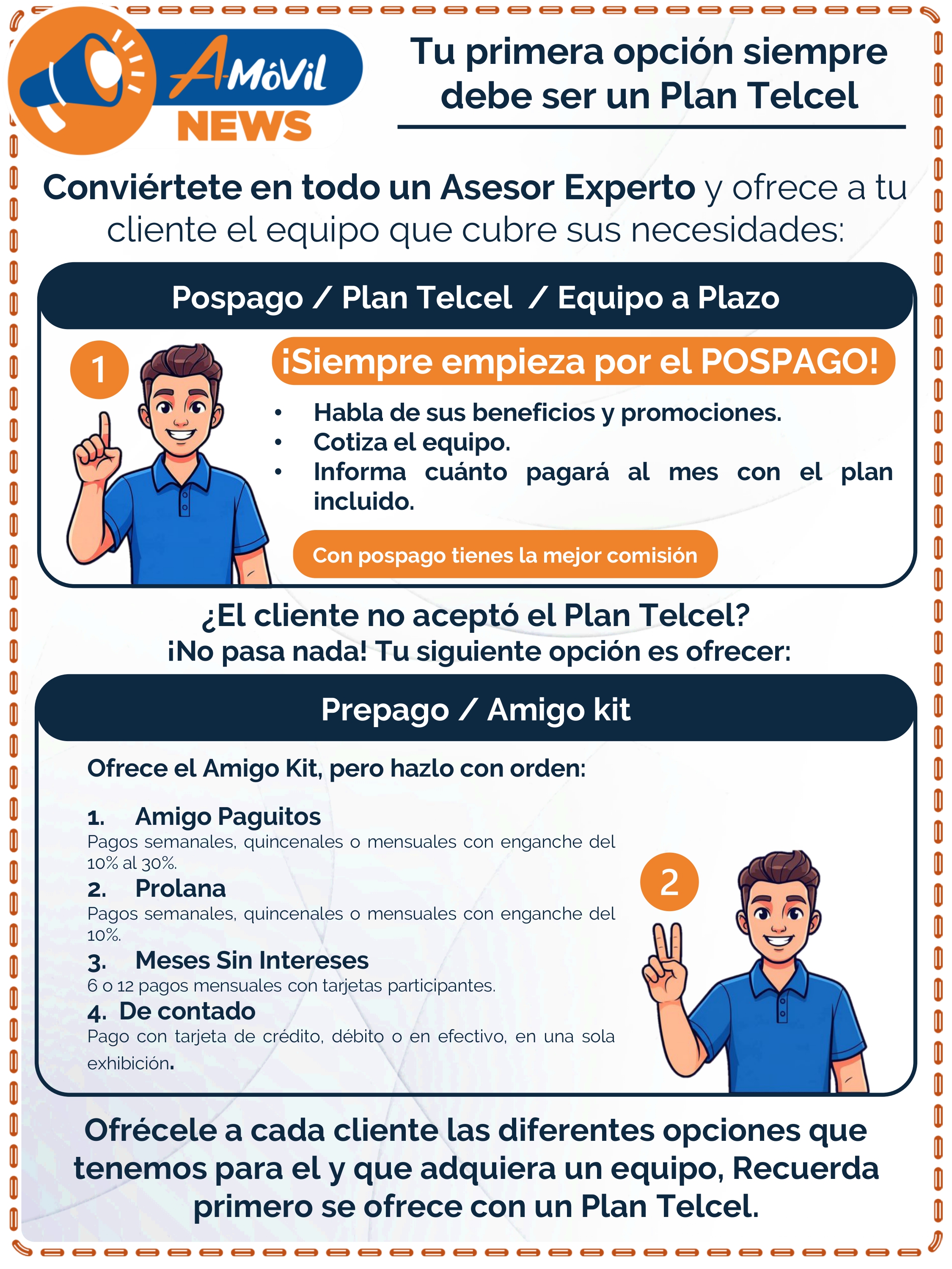 Tu primera opción siempre debe ser un Plan Telcel