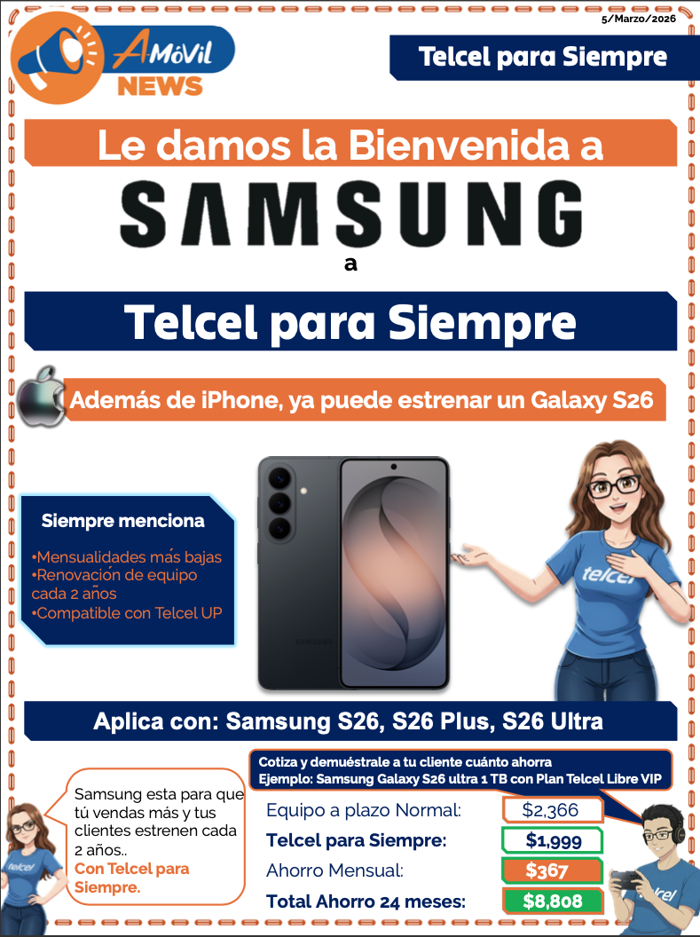 Telcel para Siempre