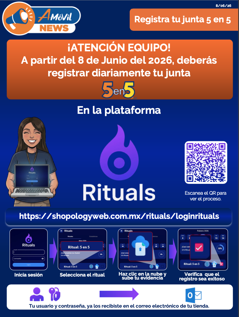 Registra tu juenta 5 en 5