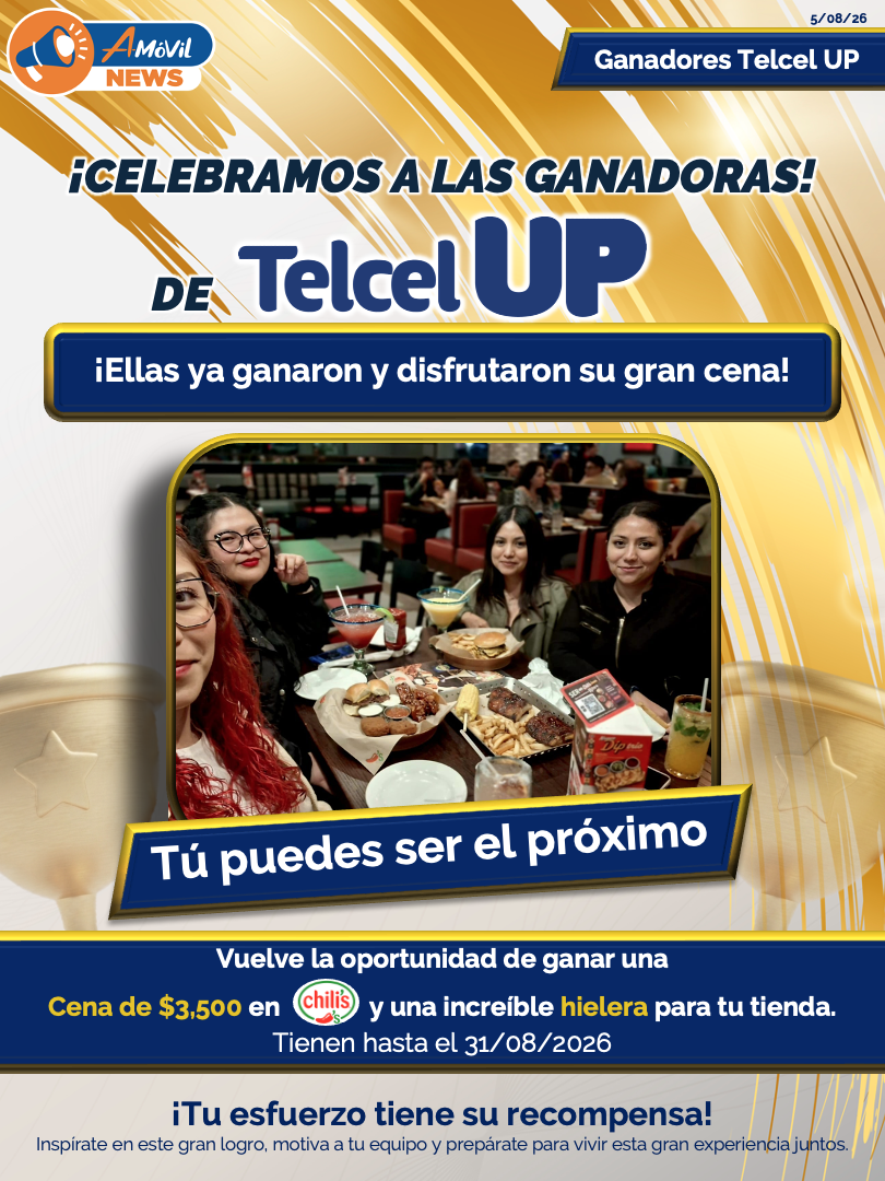 Ganadores Telcel UP