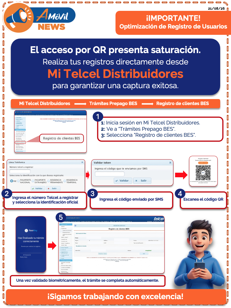 Optimización registro de usuarios