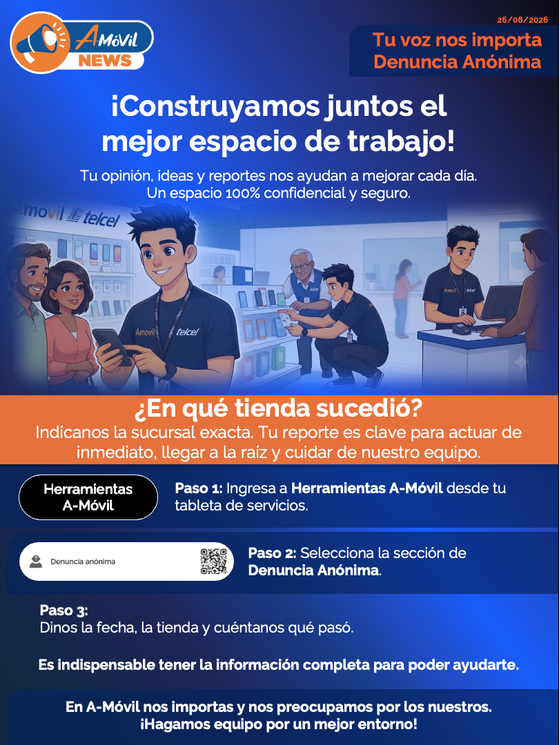 Tu voz nos importa denuncia Anónima