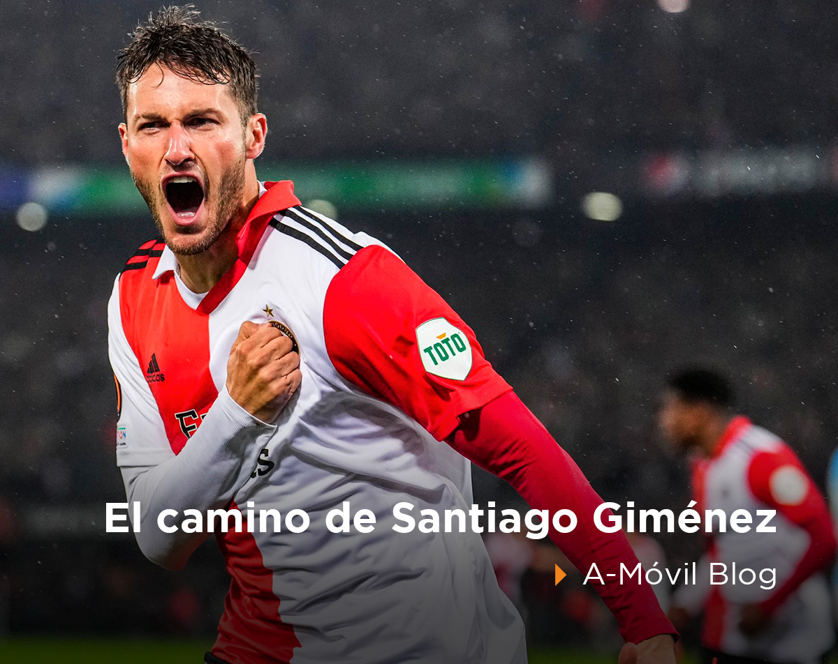 Lee más sobre el artículo Imparable Santiago Giménez en Feyenoord