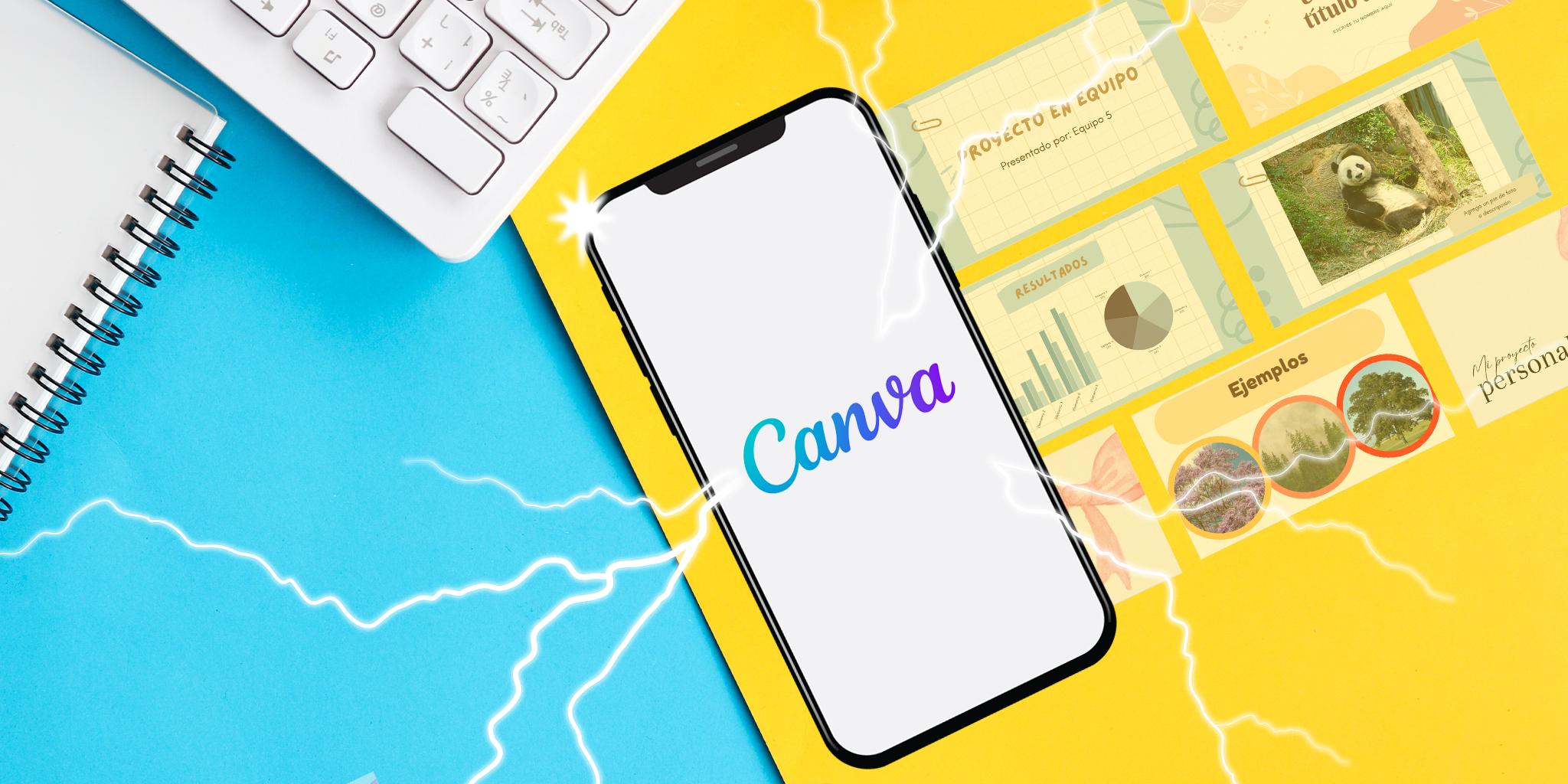 En este momento estás viendo Transforma tus ideas en obras maestras desde tu celular. ¡Con Canva, el diseño está en tus manos!