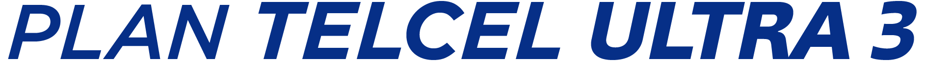 Plan Telcel Ultra 3