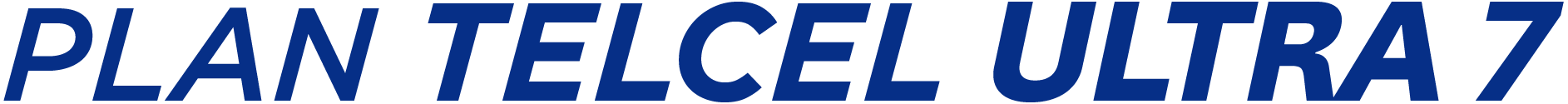 Plan Telcel Ultra 7