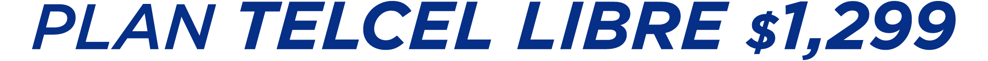 Plan Telcel Libre 12