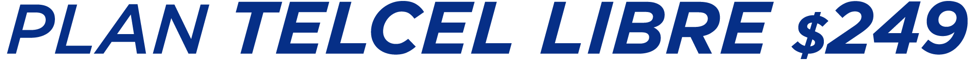 Plan Telcel Libre 1