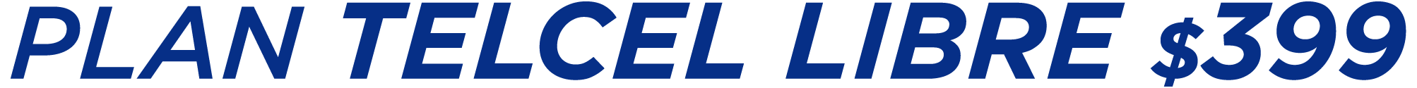 Plan Telcel Libre 3